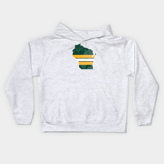 Green Bay Packers Kids Hoodie by stayfrostybro